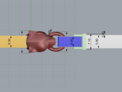 Bracelet 66535 3D Model