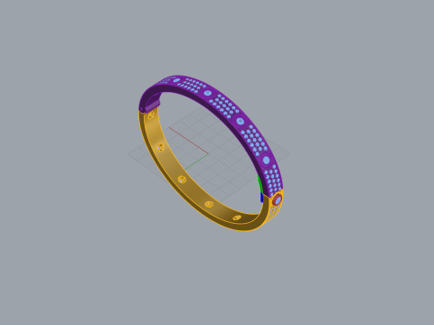 Bracelet 65200 Modello 3D