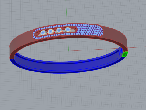 Bracelet 66845 3D Model