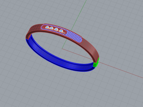 Bracelet 66845 3D Model