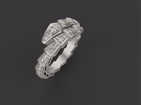 Serpent Ring 67034 3D Модель