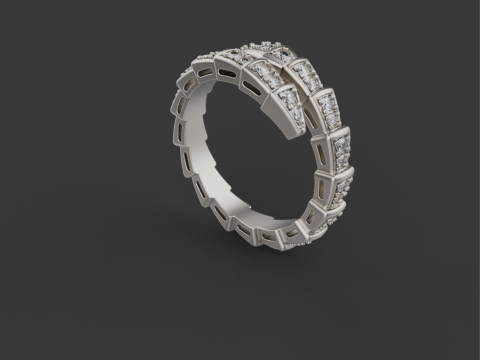 Serpent Ring 67034 3D 模型