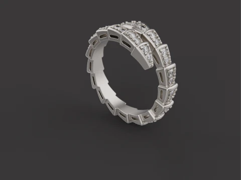 Serpent Ring 67034 3D Model