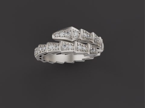 Serpent Ring 67034 3D 模型