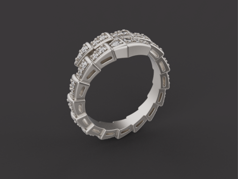 Serpent Ring 67034 3D 模型