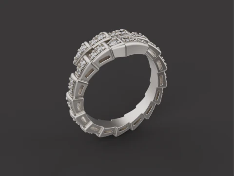 Serpent Ring 67034 3D Model