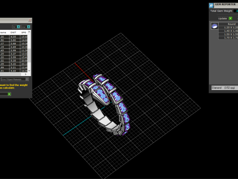 Serpent Ring 67034 3D 模型