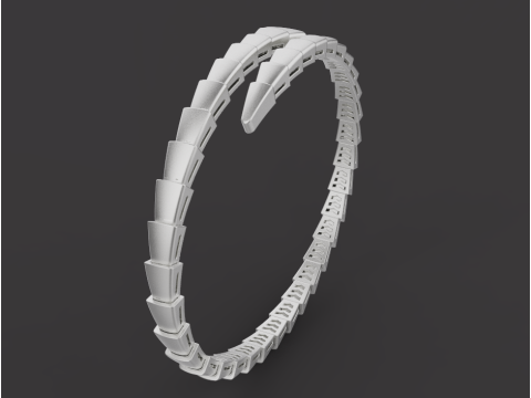 Serpent Bracelet 66998 3D Модель