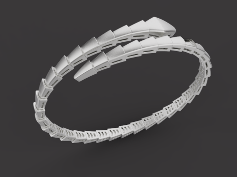 Serpent Bracelet 66998 3D Модель