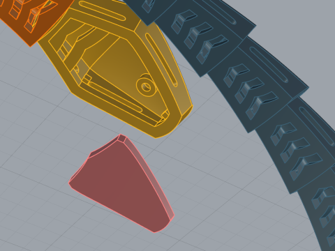 Serpent Bracelet 66998 3D Модель