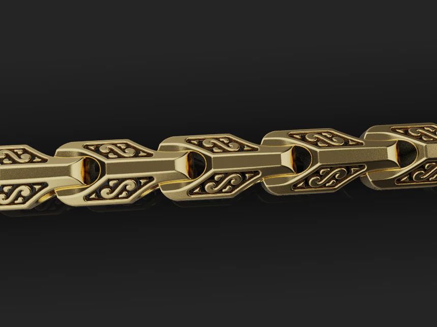 Chain 66986 3D Model .c4d .max .obj .3ds .fbx .stl .blend