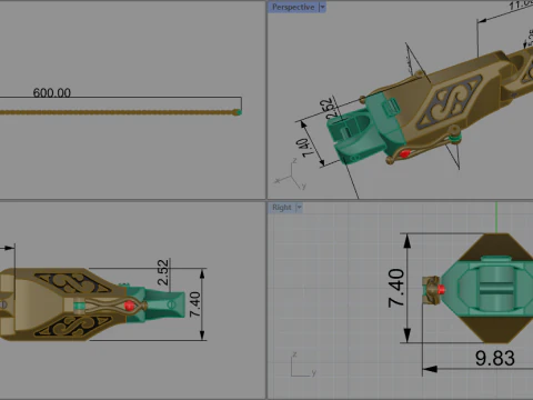 Chain 66986 3D Model