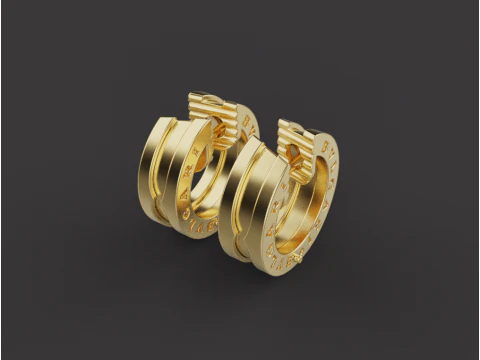 イヤリング 67098 3Dモデル