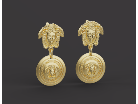 Earrings 67074 3D Model