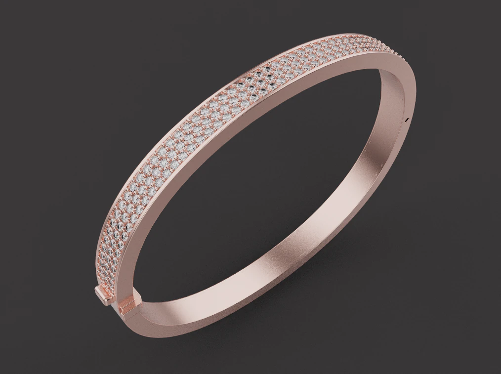 Bracelet 67358 3D Model .c4d .max .obj .3ds .fbx .stl .blend 