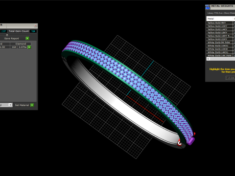 Bracelet 67358 3D Model