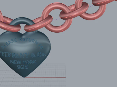 Pendant 67287 3D Model