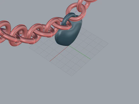 Pendant 67287 3D Model