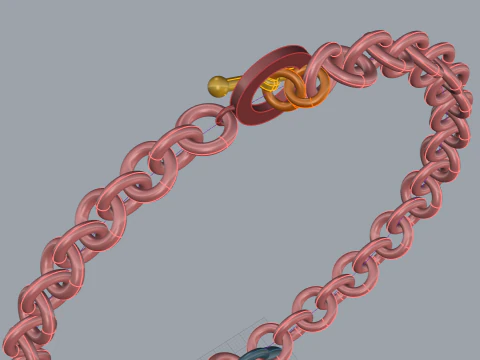 Pendant 67287 3D Model