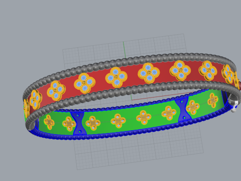 Bracelet 67260 3D Модель