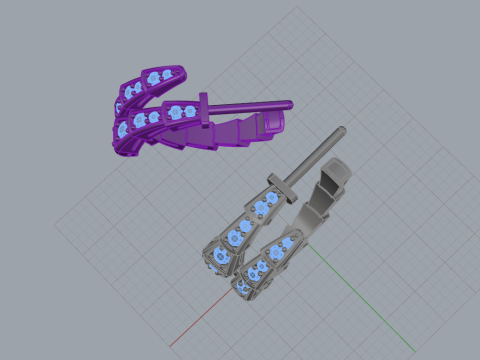 Earrings 67378 Modèle 3D