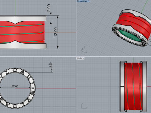 Ring 67408 Modelo 3D
