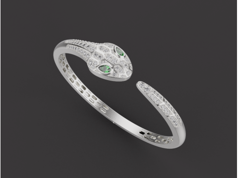 Serpent Bracelet 67402 3D Model