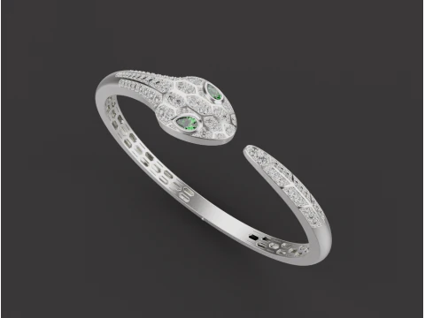 Yılan Bileklik 67402 3D Model