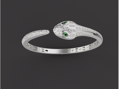 Serpent Bracelet 67402 3D Model