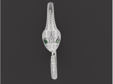 Serpent Bracelet 67402 3D Model