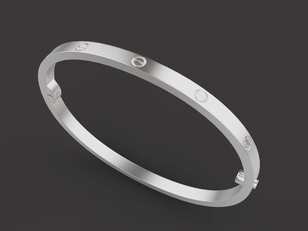 Bracelet 67411 3D Model .c4d .max .obj .3ds .fbx .stl .blend 