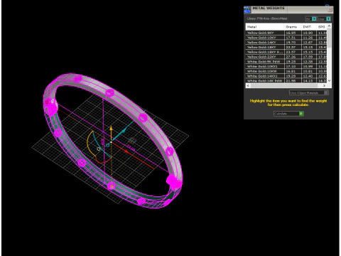 Bracelet 67411 3D Model