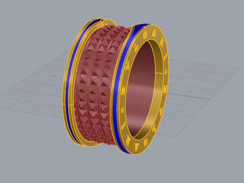 Ring 90120 3D Model