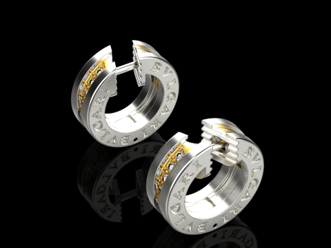 Earrings 80082 3D 모델