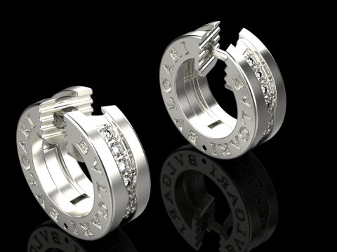 Earrings 80082 3D 모델