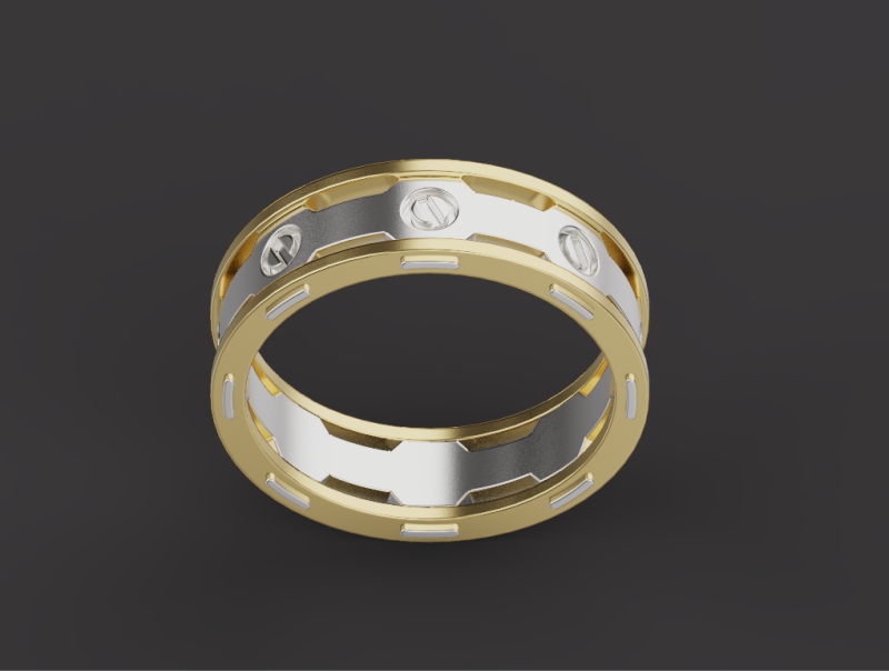 Ring 80000 3D 模型 .c4d .max .obj .3ds .fbx .stl .blend