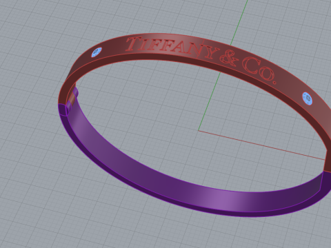 Bracelet 75115 3D-Modell