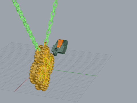 Pendant 69745 Model 3D