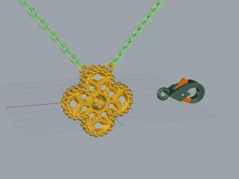 Pendant 69745 Model 3D