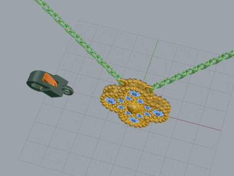 Pendant 69745 Model 3D