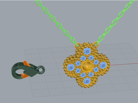 Pendant 69745 Model 3D