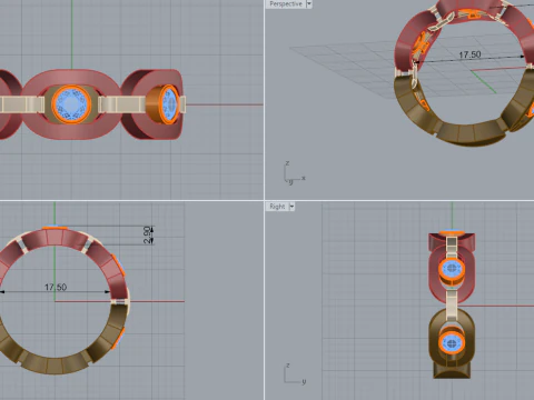 Ring 67475 3D Model