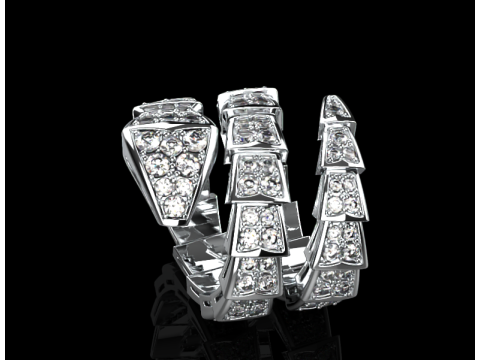 Serpent Ring 75041 Modelo 3D