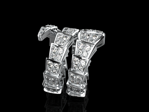Serpent Ring 75041 Modelo 3D