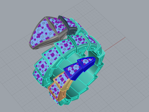 Serpent Ring 75041 Modelo 3D