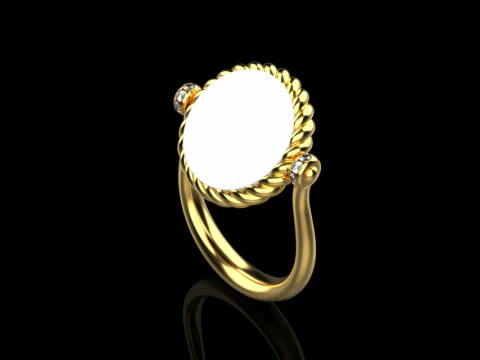 Pierścionek 29098 Model 3D