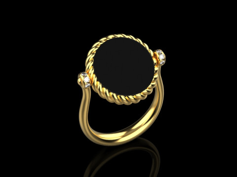 Ring 29098 3D Model