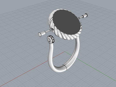 Ring 29098 3D Model