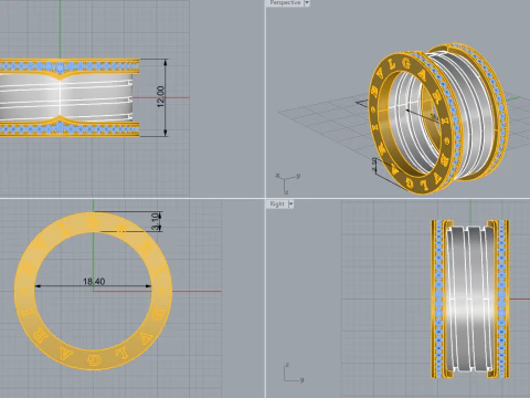 Ring 29039 3D Model