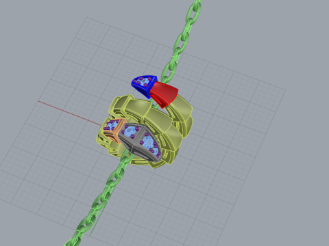 Pendant 27031 3D 모델